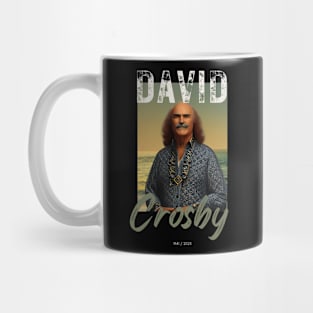 David Crosby vintage graphic design artwork Mug